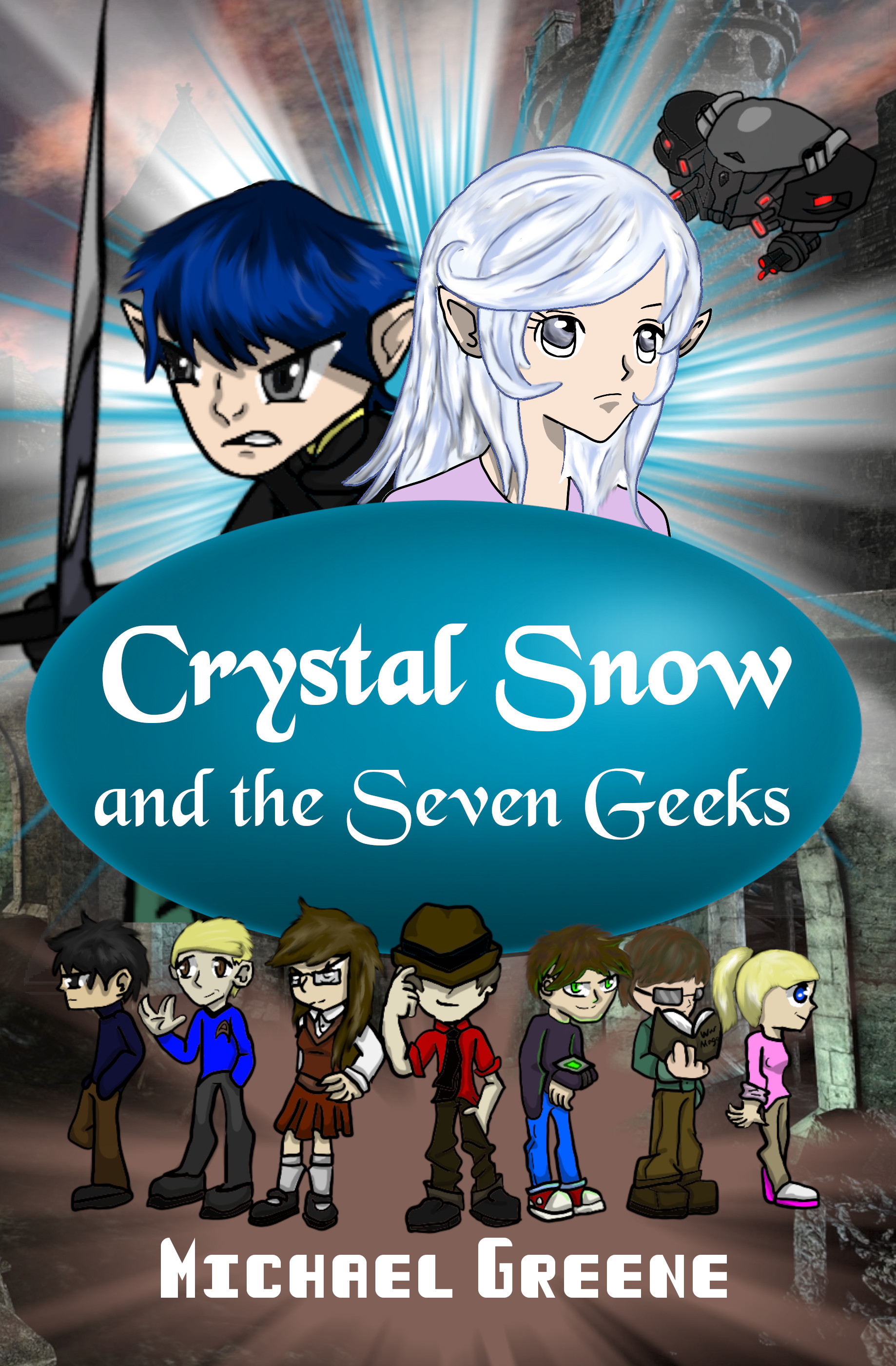 Retro Tales: Crystal Snow and the Seven Geeks