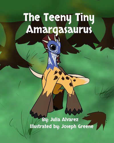 The teeny tiny Amargasaurus Cover
