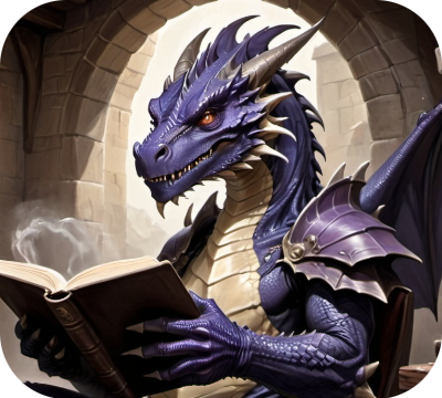 Dragon Reading Pic